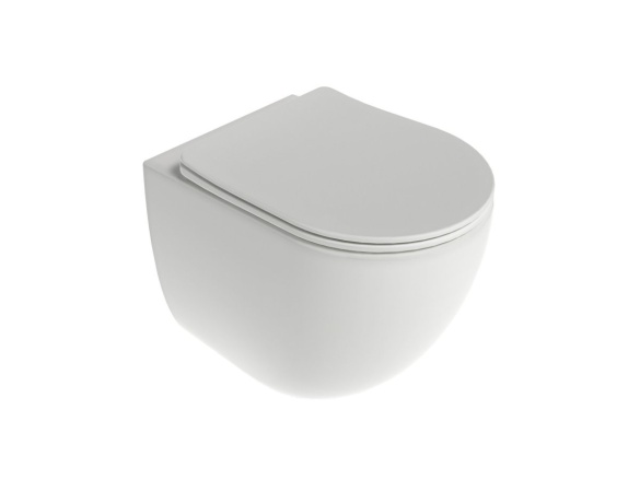 Ravak WC Chrome AquaSpin set, závěsný, bílá