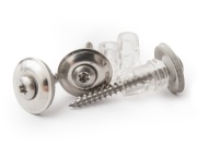 Nerezový vrut s dištančnou podložkou Salux V2A