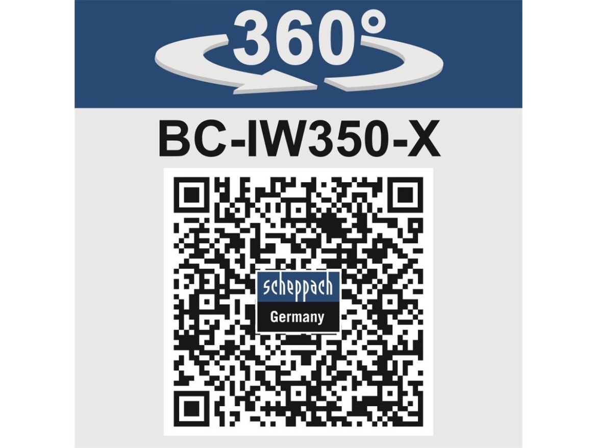 Aku 20 V IXES rázový uťahovák (bez batérie a nabíjačky) Scheppach BC-IW350-X