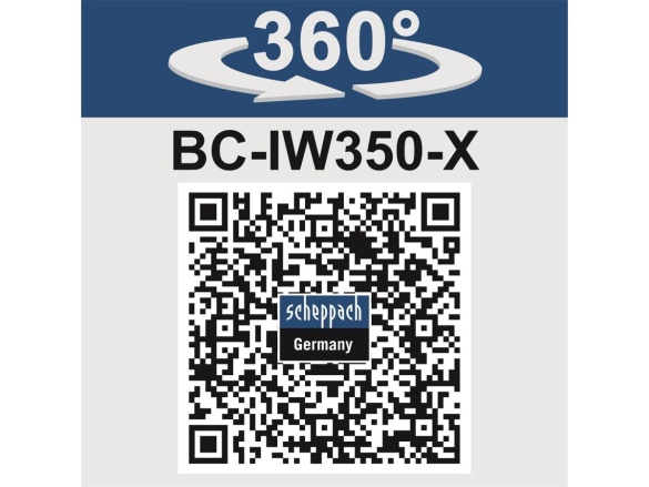 Aku 20 V IXES rázový utahovák (bez baterie a nabíječky) Scheppach BC-IW350-X