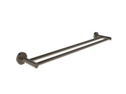 Ravak KN 320.10WHM Držák na ručníky 60 cm, dvojitý, bílá matná