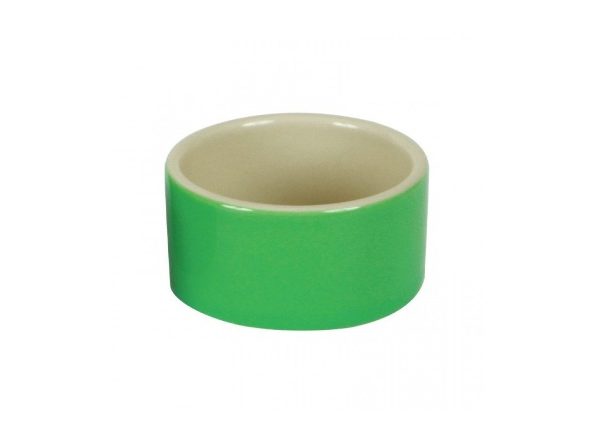 Scobax Miska na krmivo keramická, kulatá, 100 ml barevný mix