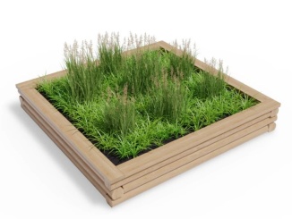 Fa –  Česká Manufaktura Variogrow čtverec 27,5 cm, 170 x 170 cm, bez nopové fólie, bez dna