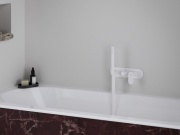 Ravak EL 068.60RGB.O3.RB07D.+S Podomietková batéria 3-cestná pre R-box, so sprchovým setom, Rose Gold Brushed