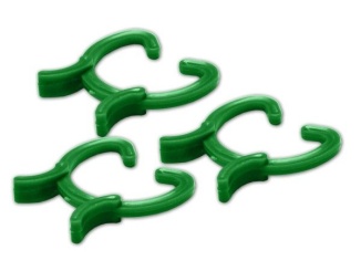 Skleněné –  Bradas Spony pro uchycení rostlin - 3 rozměry / 45 ks