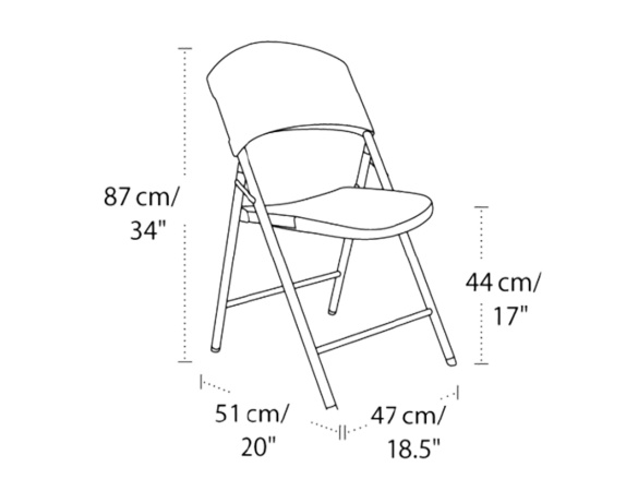 Židle Lifetime Fold