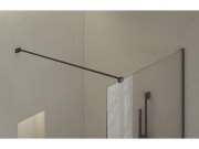 Ravak Walk-In Air Wall 110, černá+transparent