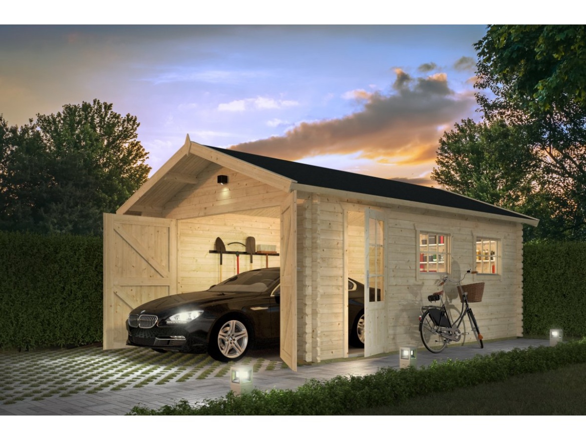 Tuindeco Geir Garage | 44mm | untreated