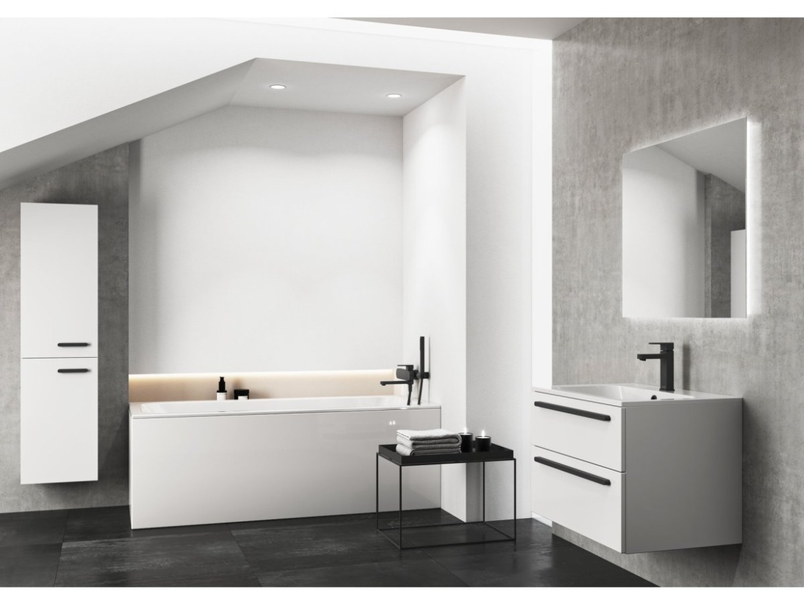 Ravak Panel boční MDF 80 P, satinové dřevo