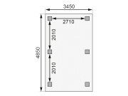 Záhradný altánok Karibu Perida Plus