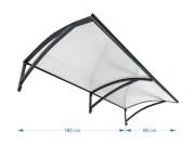 Vchodová stříška Scobax Bari