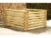 Covernit Dřevěný kompostér Natur