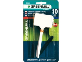 Aljzatok és műtrágyák –  Greenmill Štítky zapichovací k rostlinám 10ks s popisovačem