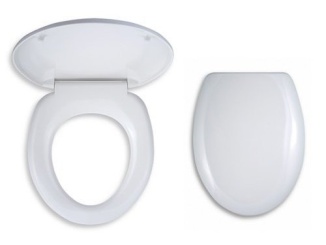 WC, bidety a pisoáry –  Novaservis WC sedátko s poklopem, bílé,  WC/UNIVERSAL