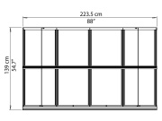 Vchodová strieška Palram Herald