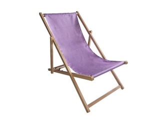 Nábytek –  Fortus Zahradní lehátko Klasik - Levandule