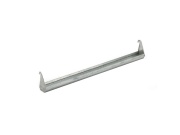 Scobax Závěsné žlabové krmítko pro kuřata, křepelky, drůbež - 70 cm, plechové, CF034.10
