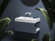 Ravak Umyvadlo Lite 80/60 P, bez otvoru pro baterii, bez přepadu