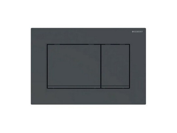 Geberit Deska ovládací GEBERIT SIGMA 30 černá, proužek černá mat 115.883.DW.1
