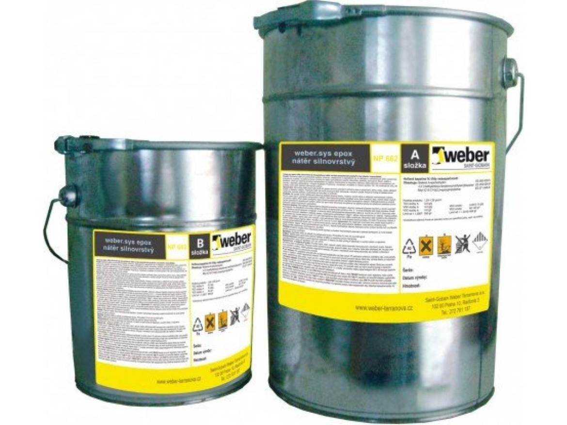 Nátěrová pryskyřice Weber Weber.sys epox NS