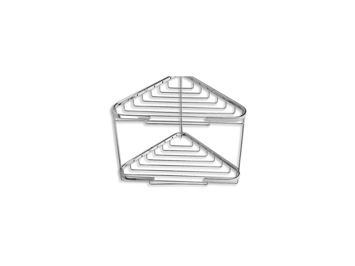 Novaservis Polička dvojitá rohová Metalia Drátěný program, chrom, , 6070,0