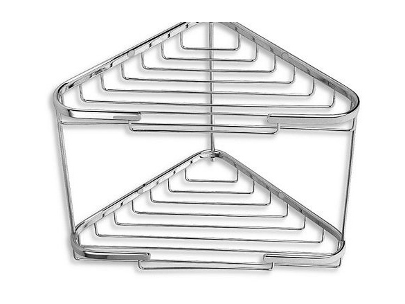 Novaservis Polička dvojitá rohová Metalia Drátěný program, chrom, , 6070,0
