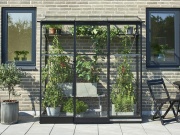 Skleník ke zdi Halls Qube Lean-to