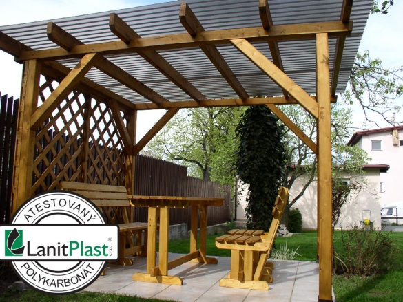 Polykarbonátová trapézová deska Lanit Plast CSE TR Original