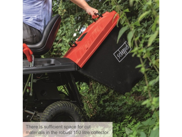 Trávny rider Scheppach MR 230-61