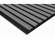 G21 Akustický panel  270x60,5x2,1 cm, tmavě šedý dub