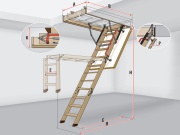 Půdní schody Fakro Půdní schody FAKRO LWZ