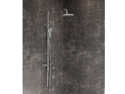 Ravak DS 092.00CR Sprchový sloup netermostatický, posuvný, s výtokem a sprchovým setem, chrom