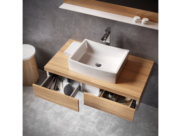 Ravak SD Formy 80 skříňka pod umyvadlo dub