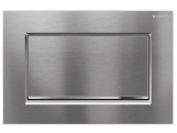 Geberit Deska ovládací GEBERIT SIGMA 30 kartáč/chrom lesk, 115.893.KX.1