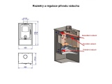 Blist Krbová kamna  B10 - 9kW