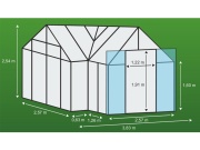 Skleník Vitavia Sirius