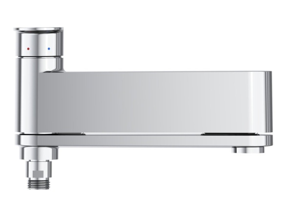 Ravak CR II 022.20BL Vanová nástěnná baterie bez sprchového setu, černá