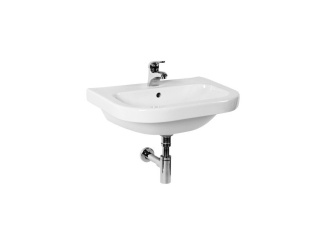 Sanitární keramika –  JIKA Umyvadlo Deep 55x42 cm, s otvorem, bílé, na stěnu, s přepadem, , H8126120001041