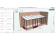 Skleník na podezdívce 43 cm 2,33 x 6,04 m Euro-Serre Muurserre On-Wall