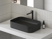 Ravak EL 015.20GB Umyvadlová stojánková baterie 335 mm bez výpusti, grafit kartáčovaný