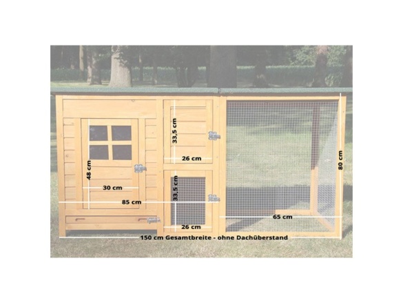 Dřevěný kurník Scobax Grainy