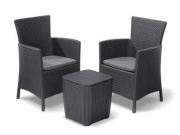 Keter Balkónový set Iowa - grafit