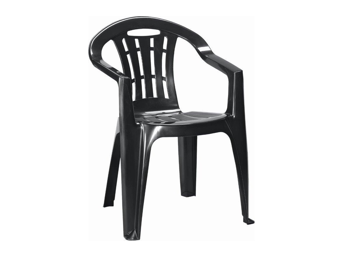 Keter Plastová židle  Mallorca grafitová