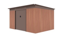 G21 Zahradní domek  GRAH 915 - 340 x 269 cm, hnědý