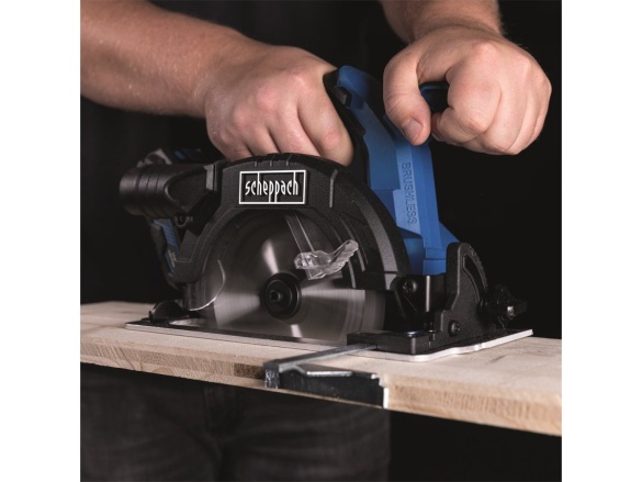 Aku 20 V IXES okružní pila (bez baterie a nabíječky) Scheppach BC-HCS165-X