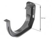 Covernit Plastový žlabový hák čelní PVC 100 mm