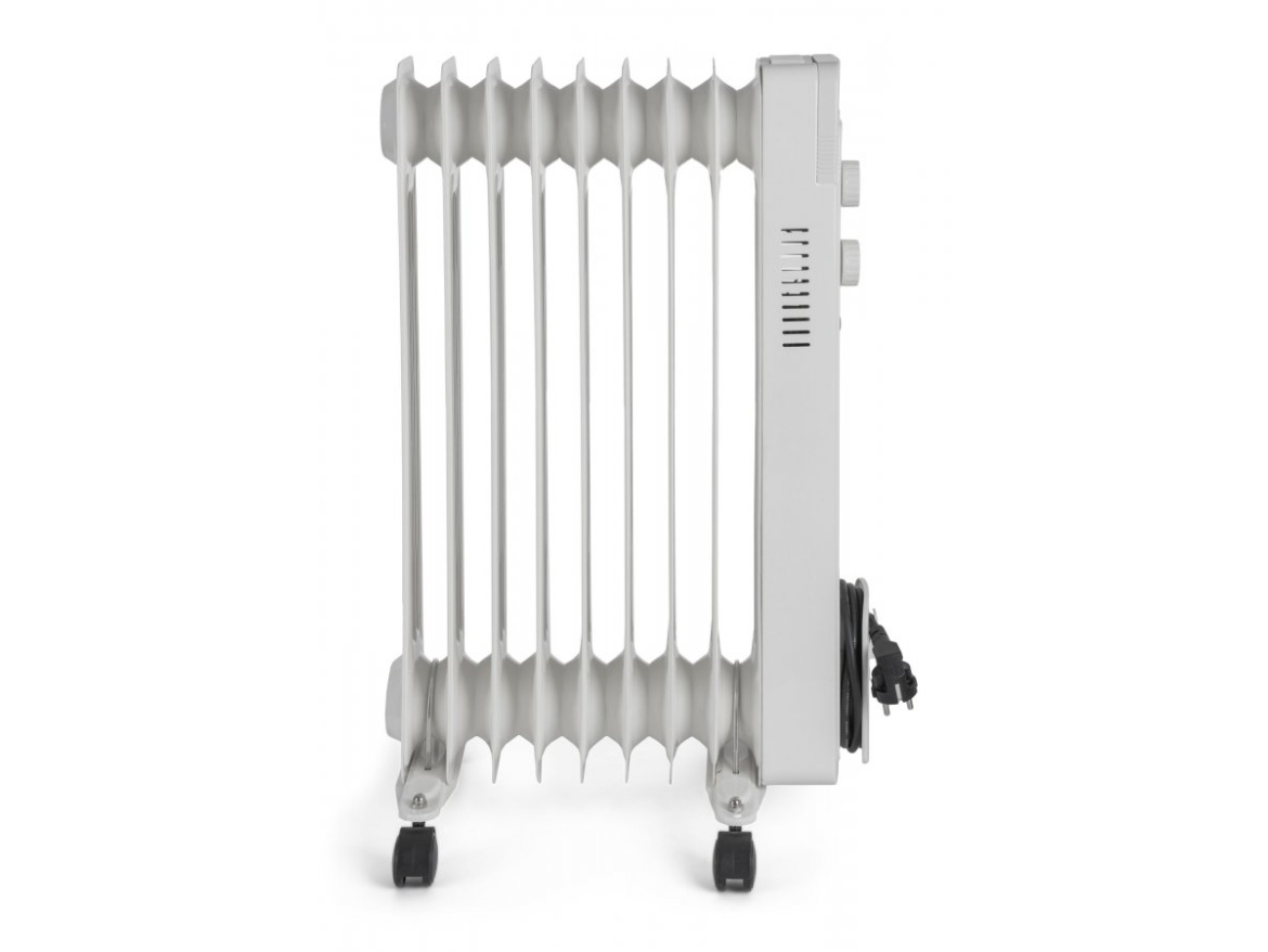 G21 Olejový radiátor  Merapi bílý, 9 žeber, 2000 W