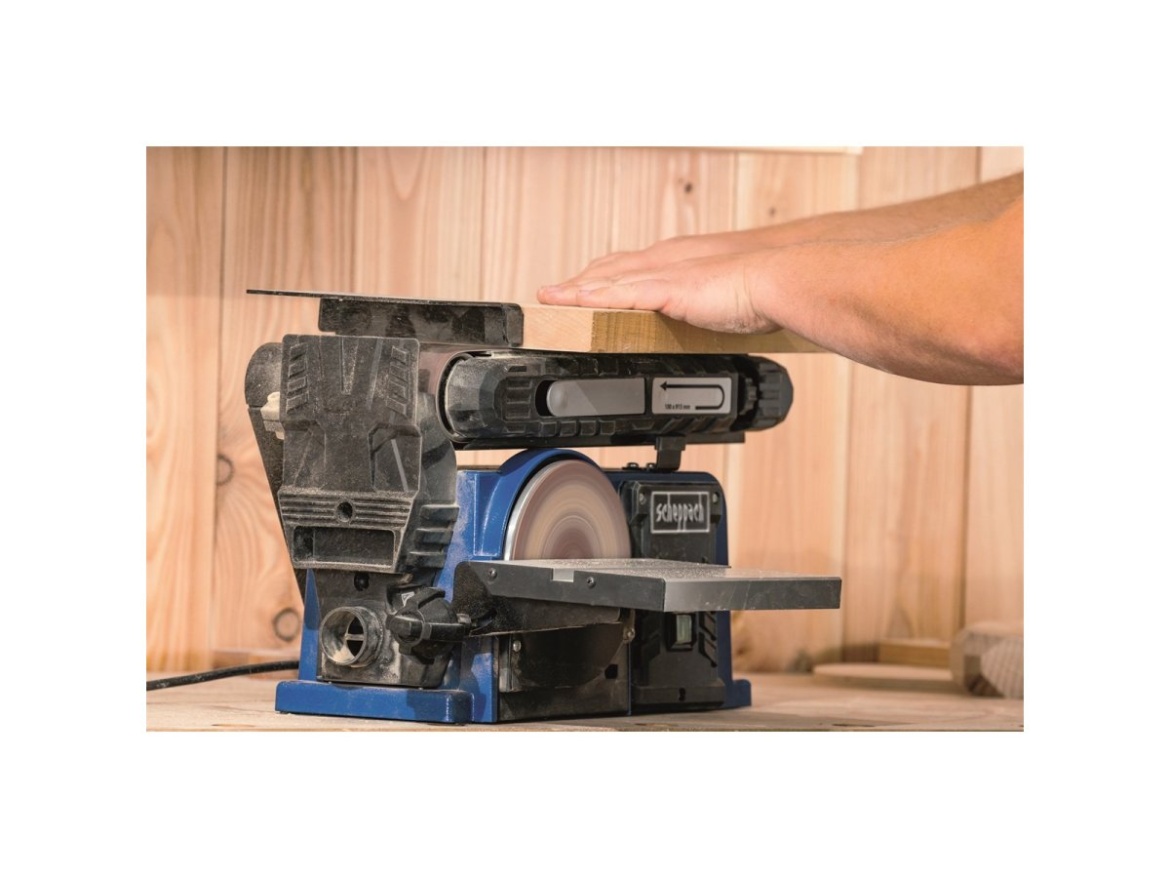 Multifunkční pásová a čelní bruska Scheppach BTS 900