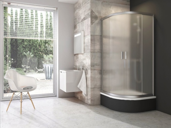 Ravak BLCP4 Sabina 90x90, satin+transparent