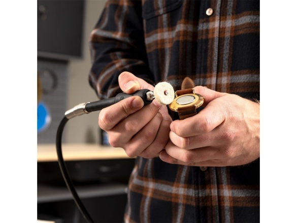 Dvojkotúčová brúska/leštička so systémom Flexidrive Scheppach HG 35